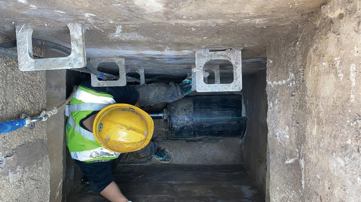 南山HDPE短管内衬法